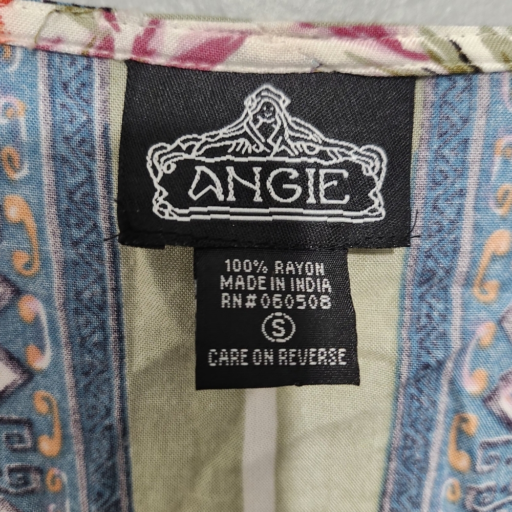 Angie Multicolor Patterned Kimono - Picture 3 of 5